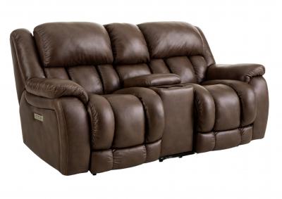 Image for DRIFTER MOCHA P3 POWER LOVESEAT WITH CONSOLE