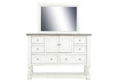 Image for STONE DRESSER AND MIRROR