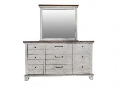 Image for BEAR CREEK DRESSER AND MIRROR