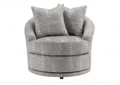 Image for ALANNA IVORY SWIVEL CHAIR