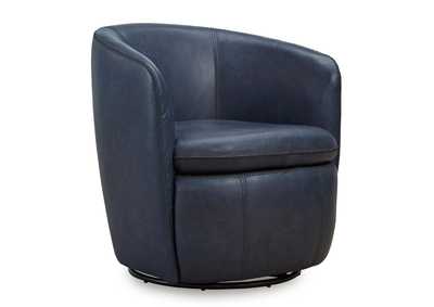 KIERREYS OCEAN 100% LEATHER SWIVEL CHAIR,ASHLEY FURNITURE INC.