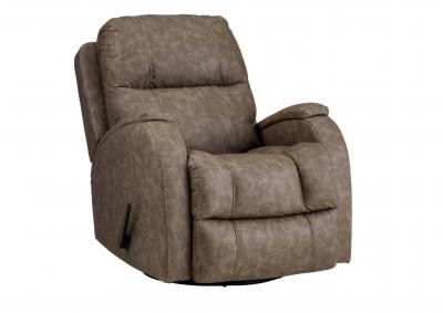 Image for ZENA TAUPE SWIVEL GLIDER RECLINER