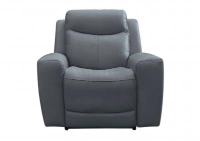 Image for MINDANAO STEEL LEATHER 2P POWER RECLINER