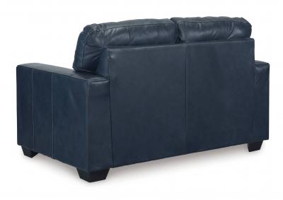 SANTORINE OCEAN LEATHER LOVESEAT,ASHLEY FURNITURE INC.