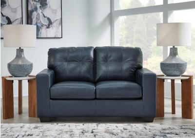 SANTORINE OCEAN LEATHER LOVESEAT,ASHLEY FURNITURE INC.