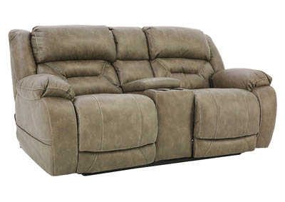 Image for ENTERPRISE MUSHROOM 3P POWER LOVESEAT WITH CONSOLE