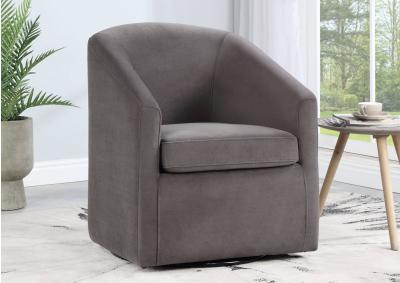 ARLO FOG SWIVEL ACCENT CHAIR,STEVE SILVER COMPANY