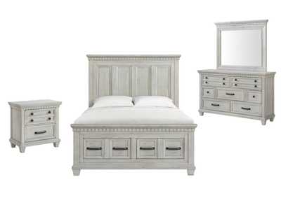 Image for MCCOY ANTIQUE WHITE QUEEN BEDROOM