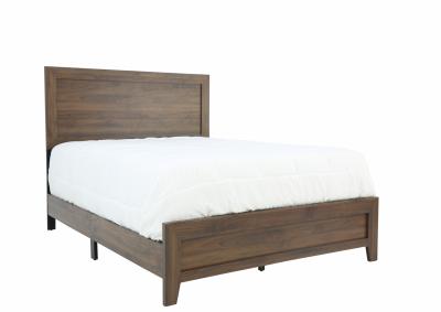 MILLIE BROWN FULL BED,CROWN MARK INT.