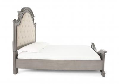 HAVEN GREY KING UPHOLSTERED BED,LIFESTYLE FURNITURE