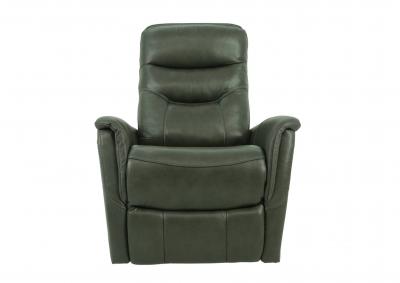Image for ANTONIO CHARCOAL LEATHER POWER SWIVEL RECLINER