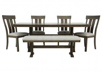 Image for QUINCY 6 PIECE DINING TABLE SET