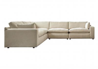 Image for ELYZA LINEN 5 PIECE SECTIONAL