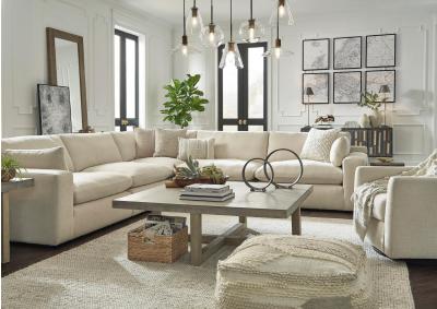 ELYZA LINEN 5 PIECE SECTIONAL,ASHLEY FURNITURE INC.