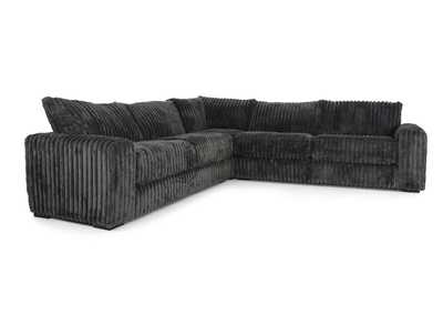 Image for MONDO MONSTER GUNMETAL 3 PIECE SECTIONAL