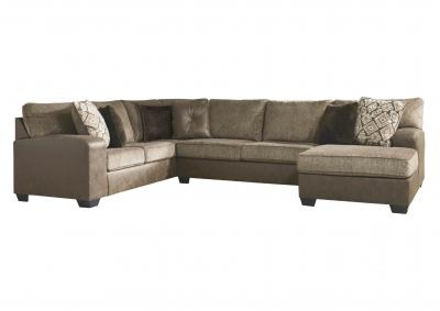 Image for ABALONE CHOCOLATE 3 PIECE SECTIONAL