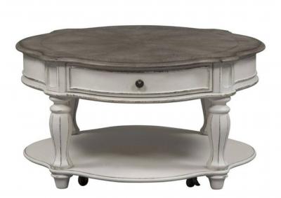 MAGNOLIA MANOR ROUND COCKTAIL TABLE,LIBERTY FURNITURE