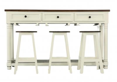 Image for TRADITIONAL KITCHEN ISLAND WITH STOOLS
