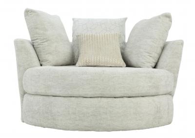 Image for GABRIELA II PARCHMENT SWIVEL CHAIR