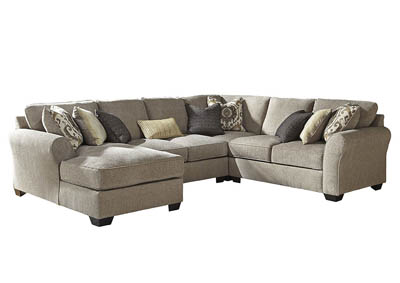 PANTOMINE DRIFTWOOD 4 PIECE SECTIONAL,ASHLEY FURNITURE INC.