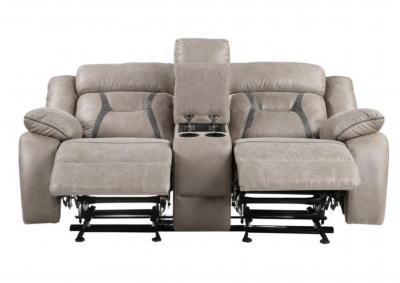 TYSON RECLINING GLIDER LOVESEAT,STEVE SILVER COMPANY