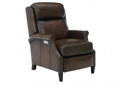 Image for ALBERT BROWN LEATHER POWER RECLINER
