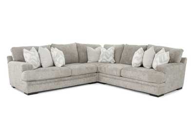 PICCOLO STERLING 3 PIECE SECTIONAL,SOFA