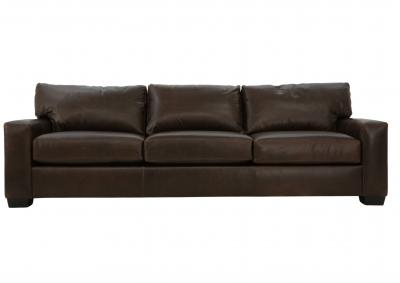 Image for CLARK LEATHER SOFA