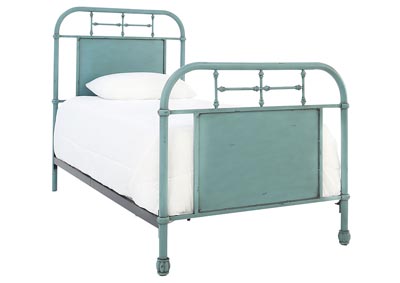 Image for JOLENE VINTAGE BLUE TWIN BED