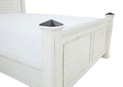BLANCHE QUEEN POSTER BED,LIFESTYLE FURNITURE