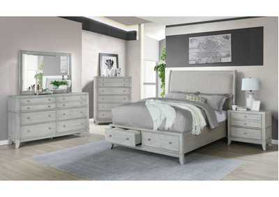 MINDI WASHED KING BEDROOM,AVALON FURNITURE