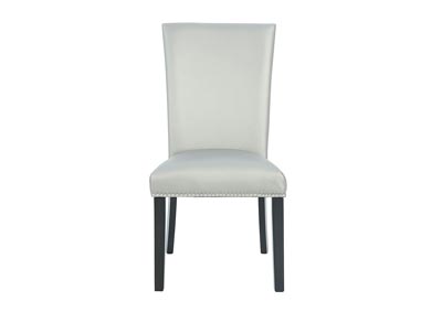CAMILA SILVER DINING HEIGHT SIDE CHAIR