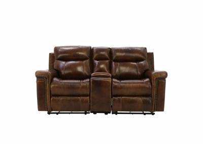 Image for HAMMOND II LEATHER 3 PIECE POWER RECLINING LOVESEAT WITH CONSOLE