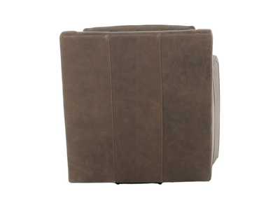 BONAVENTURA WALNUT LEATHER SWIVEL CHAIR,BERNHARDT