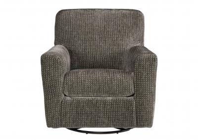 HERSTOW CHARCOAL SWIVEL GLIDER