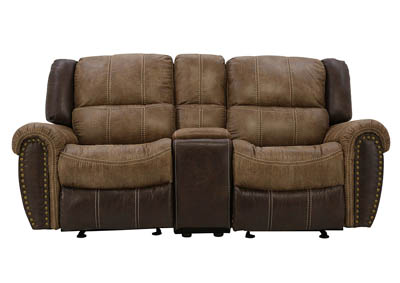 Image for SORREL GLIDER RECLINING LOVESEAT WITH CONSOLE