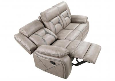 TYSON RECLINING SOFA WITH DROP DOWN CONSOLE,STEVE SILVER COMPANY