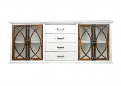 EMORY WHITE/TOBACCO BUFFET,ARDENT HOME