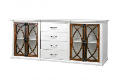 EMORY WHITE/TOBACCO BUFFET,ARDENT HOME