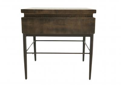Image for IRON & WOOD END TABLE