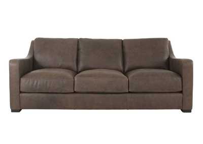 Image for BONAVENTURA WALNUT LEATHER SOFA