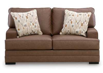 Image for VILLACOURT CARAMEL LOVESEAT
