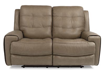 Image for WICKLOW NC POWER TAUPE LAYFLAT LOVESEAT P2