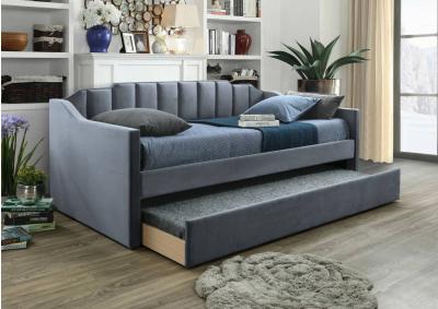 Image for MENKEN GREY DAYBED WITH TRUNDLE