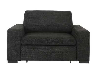 Image for LACHLAN EBONY POWER RECLINER WITH SLIDING CHAISE