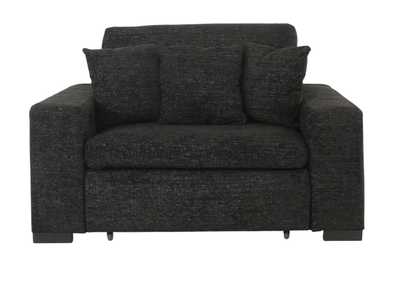 LACHLAN EBONY POWER RECLINER WITH SLIDING CHAISE,CHEERS