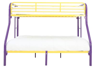 Image for MADISYN PURPLE/GOLD TWIN/FULL BUNKBED