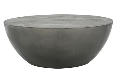 Image for DRUM BASE ROUND COCKTAIL TABLE