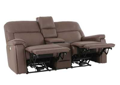CANNES BARK 3P POWER CONSOLE LOVESEAT,MOTM
