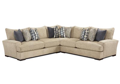 Image for SKYLAR LINEN 3 PIECE SECTIONAL